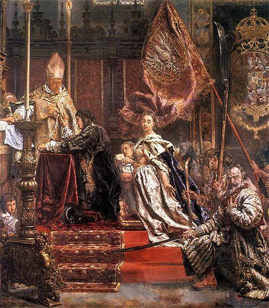 Jan Matejko Fragment of Lwow Oath by Jan Matejko